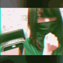 Sayuri Sanketsu GIF - Sayuri Sanketsu Mask On GIFs