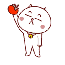 cat throw tomato rage angry