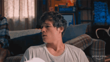 Looking Down Mark GIF - Looking Down Mark The Map Of Tiny Perfect Things GIFs
