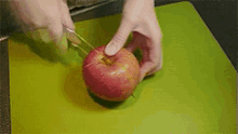 "Strawberry Men" Moso-style GIF - Apple Food Food Art GIFs