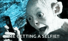 Gollum Selfie GIF - Gollum Selfie GIFs