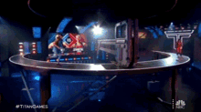 Push The Titan Games GIF - Push The Titan Games Trying To Stop It GIFs