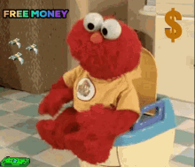 Elmo Poop GIF
