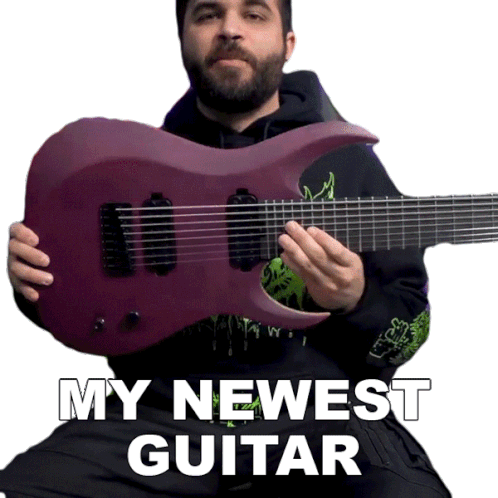 My Newest Guitar Andrew Baena Sticker - My Newest Guitar Andrew Baena I Just Bought This Guitar Stickers
