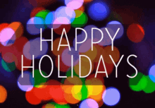 Happy Holidays Greetings GIF
