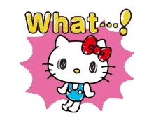 Hello Kitty What GIF - Hello Kitty What Surprised GIFs
