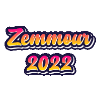 Zemmour 2022 Sticker - Zemmour 2022 éric Stickers