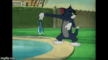Tom And Jerry Tom GIF - Tom And Jerry Tom Fish GIFs