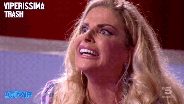 Viperissima Gfvip Grande Fratello Vip Trash Reaction Francesca Cipriani GIF - Viperissima Gfvip Grande Fratello Vip Trash Reaction Francesca Cipriani GIFs