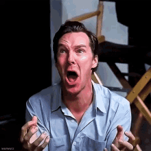 Benedict Cumberbatch How GIF - Benedict Cumberbatch How Yell GIFs