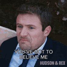Youve Got To Believe Me Charlie Hudson GIF - Youve Got To Believe Me Charlie Hudson Hudson And Rex GIFs