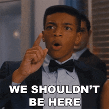 We Shouldn'T Be Here Wally GIF - We Shouldn'T Be Here Wally Grease Rise Of The Pink Ladies GIFs