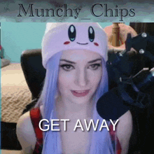 Munchy Chips Get Away GIF - Munchy Chips Get Away You Big Weirdo GIFs