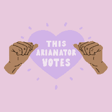 This Arianator Votes Ariana GIF - This Arianator Votes Ariana Ariana Grande GIFs