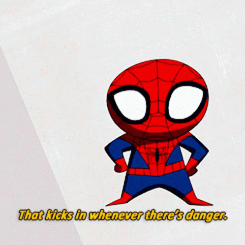 Ultimate Spider Man Spiderman GIF - Ultimate Spider Man Spiderman That  Kicks In Whenever Theres Danger - Discover & Share GIFs