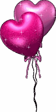 balloons pink hearts pink hearts balloons sparkles sparkles hearts balloons