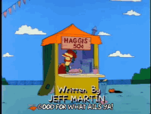 willie haggis good for what ails ya the simpsons