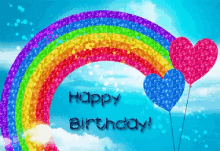 Happy Birthday To You Rainbow GIF - Happy Birthday To You Rainbow Happy Birthday GIFs