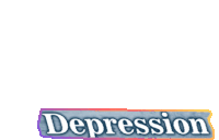 Depression Sticker - Depression Stickers
