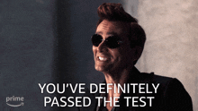 You'Ve Definitely Passed The Test Crowley GIF - You'Ve Definitely Passed The Test Crowley David Tennant GIFs