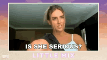 Is She Serious Perrie Edwards GIF - Is She Serious Perrie Edwards Popbuzz GIFs