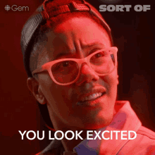 You Look Excited 7ven GIF - You Look Excited 7ven Sort Of GIFs
