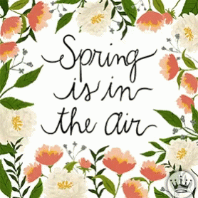 Springtime Typography GIF - Springtime Typography Font GIFs