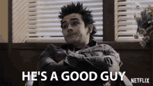 Hes A Good Guy Cyrus GIF - Hes A Good Guy Cyrus Bryce Cass GIFs