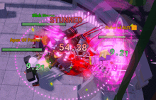 a screenshot of a video game that says stunned on the top