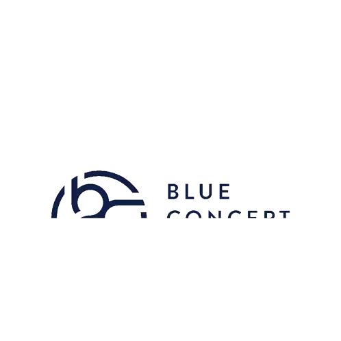 Logo Blue Sticker - Logo Blue Concept Stickers