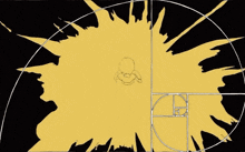 a drawing of a circle with the letter g on it