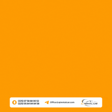 an advertisement for a hyundai stadey van with a yellow background