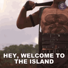 Hey Welcome To The Island Danny Trejo GIF - Hey Welcome To The Island Danny Trejo Epik GIFs