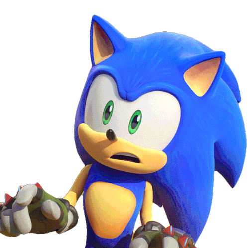 Nodding Sonic The Hedgehog Sticker - Nodding Sonic The Hedgehog Sonic Prime Stickers
