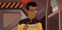 Sorry Captain Ensign Rutherford GIF - Sorry Captain Ensign Rutherford Star Trek Lower Decks GIFs