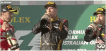 F1 Champange GIF - F1 Champange Drink GIFs