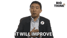 It Will Improve Andrew Yang GIF - It Will Improve Andrew Yang Big Think GIFs