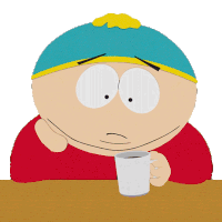 Sad Eric Cartman Sticker - Sad Eric Cartman South Park Stickers