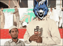 Wolfcoin Beating GIF - Wolfcoin Beating Shiba Inu GIFs