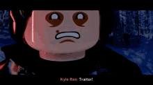 Lego Star Wars Kylo Ren GIF - Lego Star Wars Kylo Ren Traitor GIFs