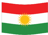 Kurdish Flag Sticker