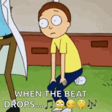 twerk scram morty rick and morty when the beat drops