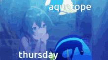 Aquatope Thursday GIF - Aquatope Thursday The Aquatope On The White Sand GIFs