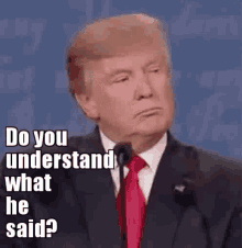 Donald Trump Dont Understand GIF