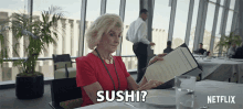 Sushi Nancy Pelosi GIF - Sushi Nancy Pelosi Concetta Tomei GIFs