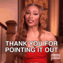 Thank You For Pointing It Out Real Housewives Of Atlanta GIF - Thank You For Pointing It Out Real Housewives Of Atlanta Thanks For Mentioning It GIFs