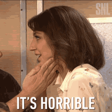 Its Horrible Heidi Gardner GIF - Its Horrible Heidi Gardner Saturday Night Live GIFs
