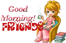 Good Morning Friends Sticker - Good Morning Friends Coffee Stickers