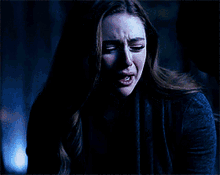 hope mikaelson cry