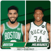 Boston Celtics Vs. Milwaukee Bucks Pre Game GIF - Nba Basketball Nba 2021 GIFs